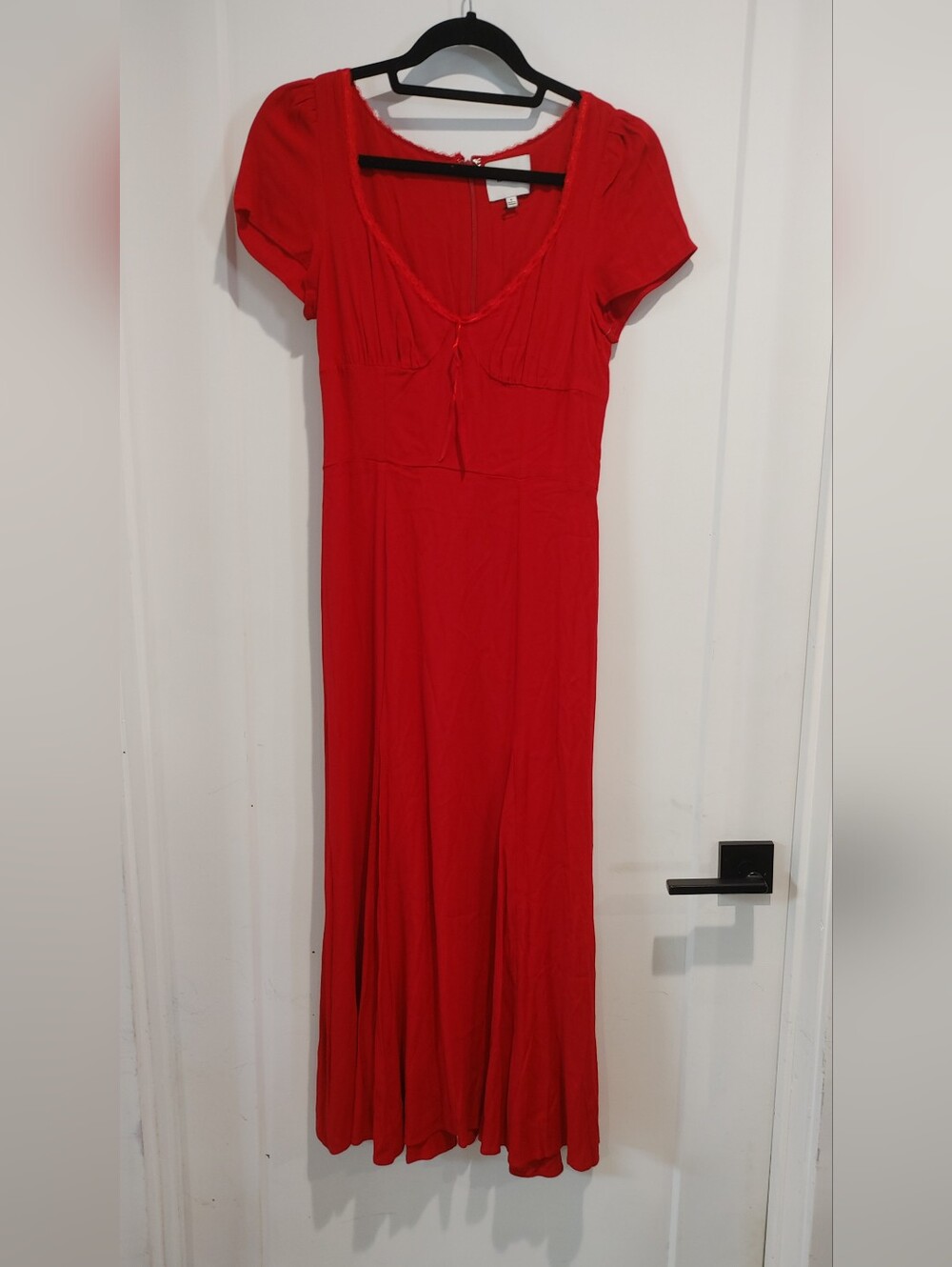 Reformation Red Maxi Dress - Picture 5 of 11